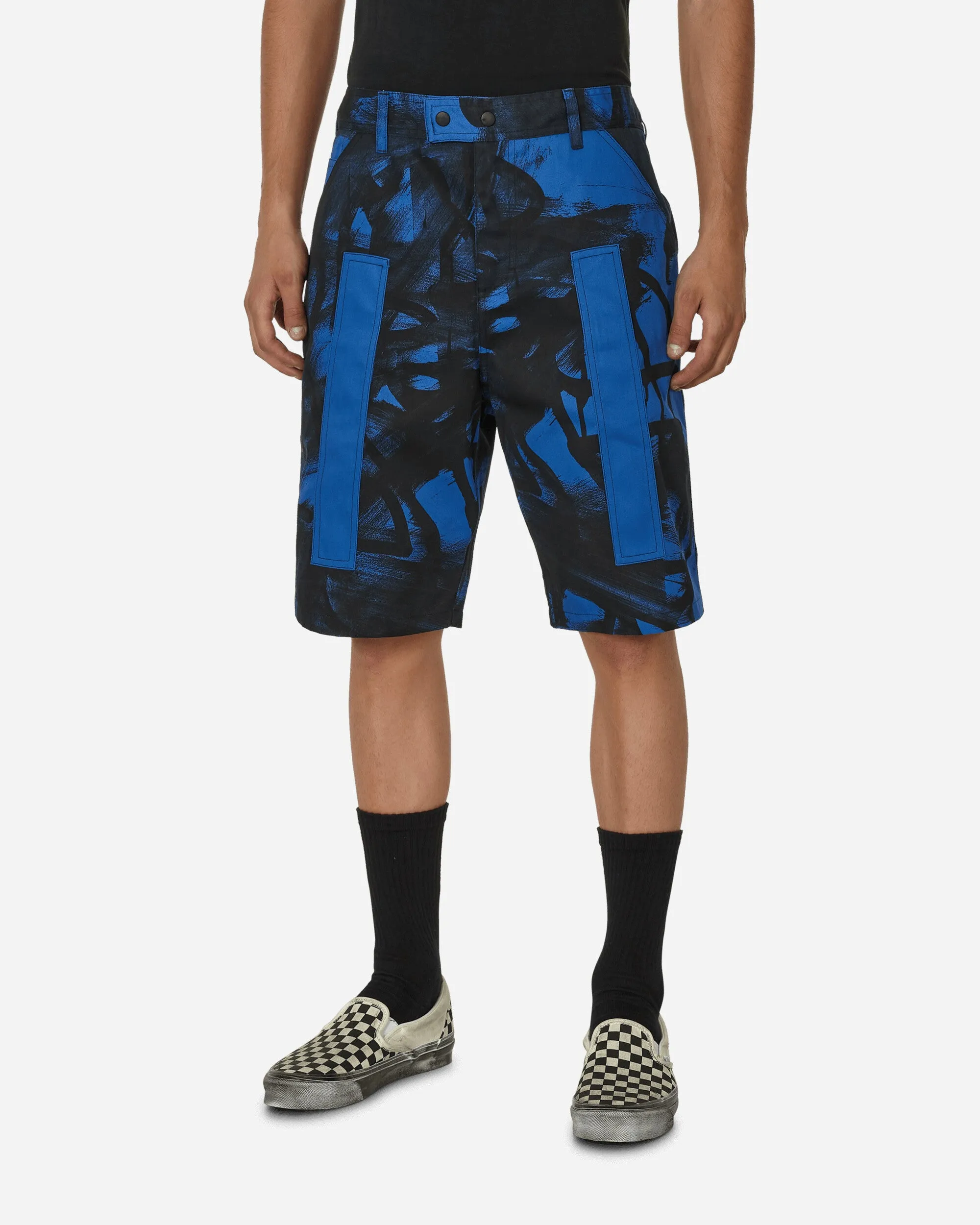 Dumbo Milano Imperfecta Shorts Blue Comfortable Dance Monk Straps
