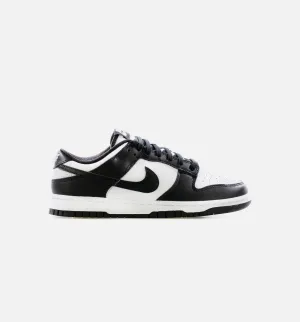 Quick Drying Nubuck Dunk Low Mens Lifestyle Shoe - Black/White