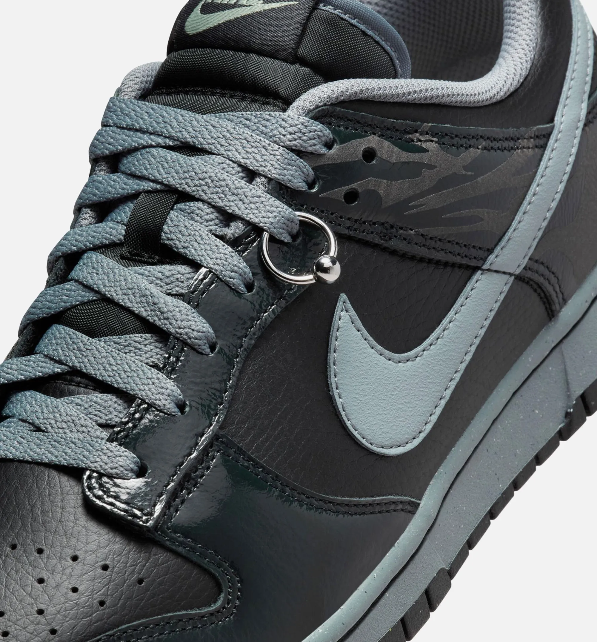 Dunk Low Retro Quickstrike Mens Lifestyle Shoe - Cool Grey/Black/Jade Horizon Comfortable Invaluable