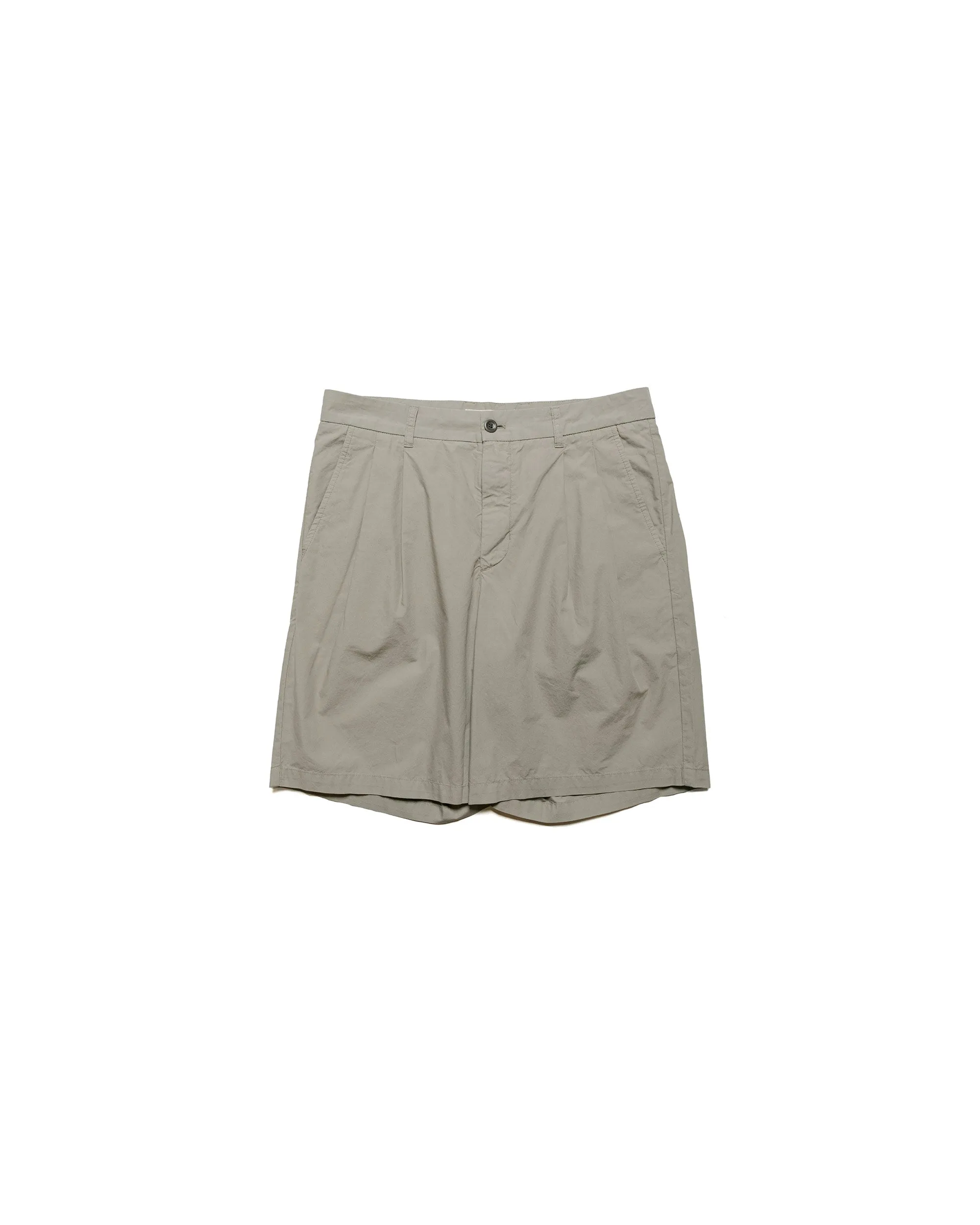 Flatlock Seam Socks Norse Projects Benn Relaxed Typewriter Pleated Short Clay