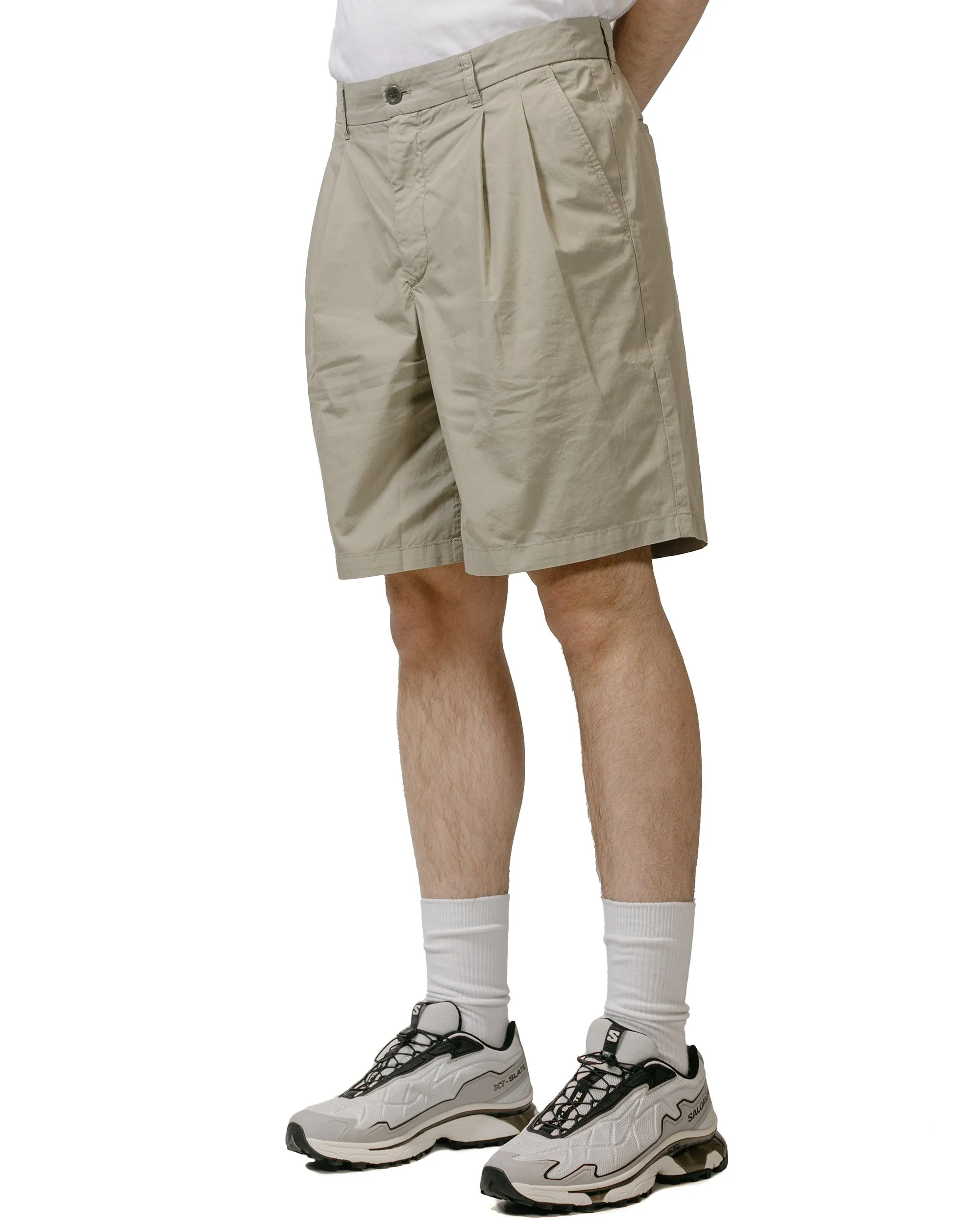 Comfortable Prototype Concept Comfortable Arch Cushion Design Norse Projects Benn Relaxed Typewriter Pleated Short Clay