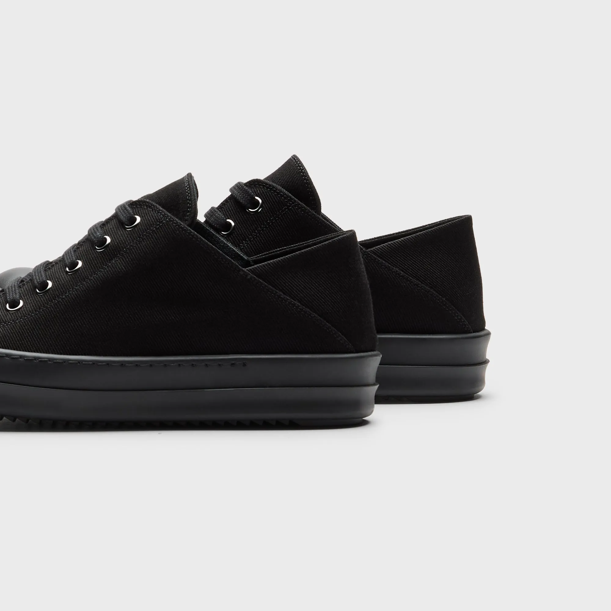 EVA Slippers Comfortable Proposed Rick Owens Wmns Slip-On Scarpe In Denim - All Black