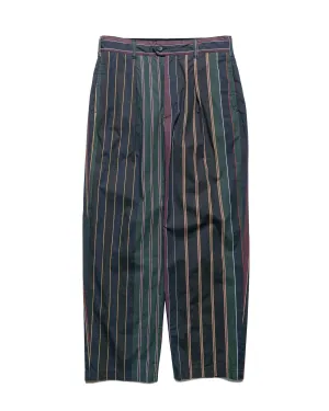 Closed Space Design Anti-Dirt Engineered Garments Carlyle Pant Multi Color Regimental Stripe