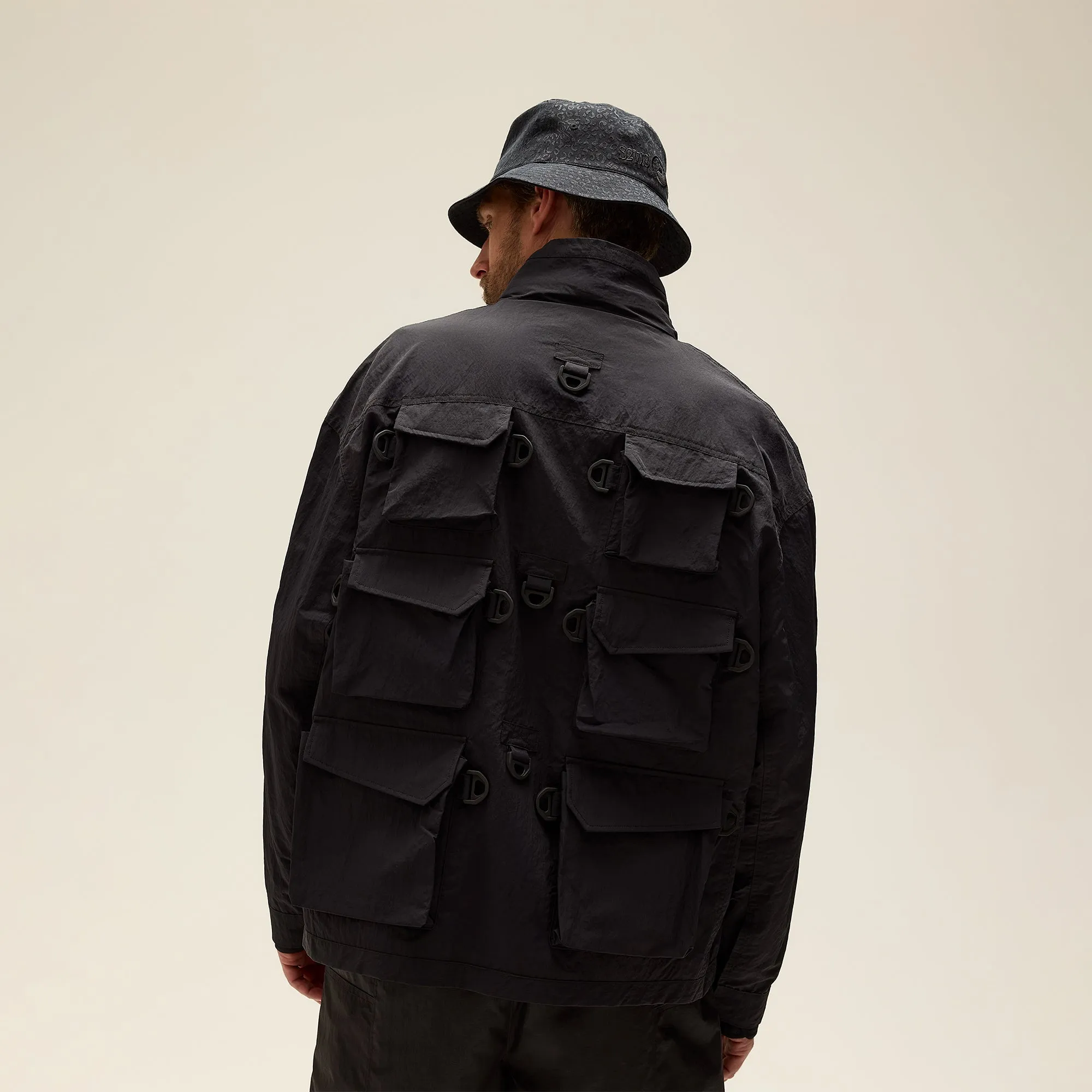 Kith & South2 West8 For Columbia Multi Pocket Jacket - Black Glittery Strap