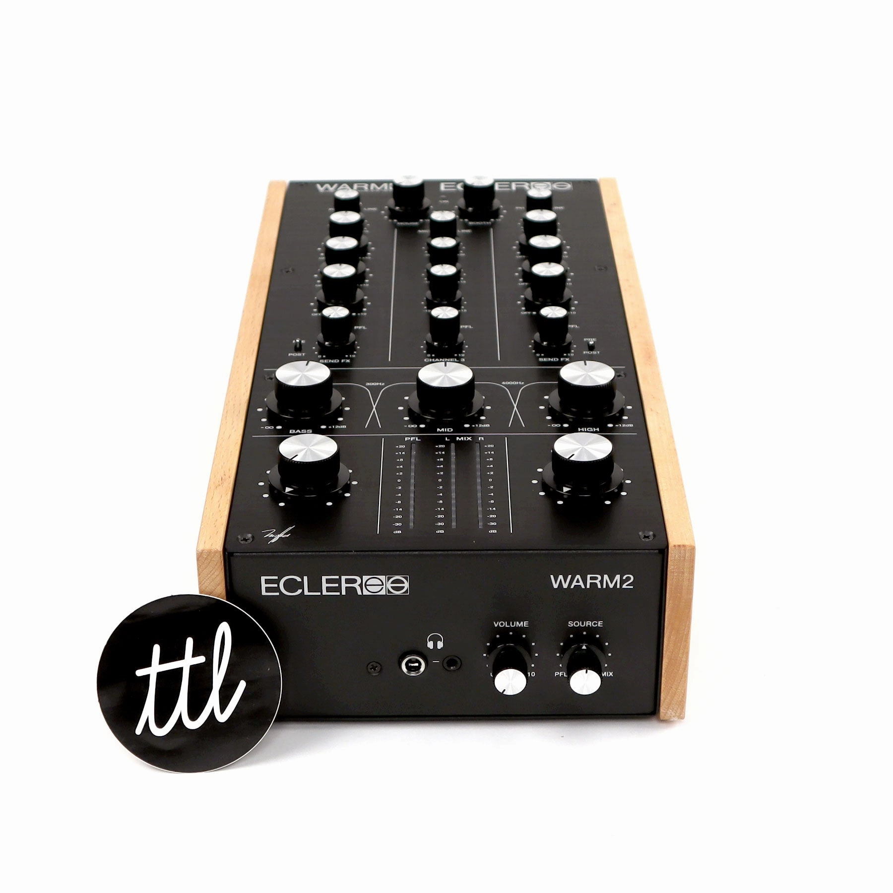 Ecler: WARM2 Two-Channel Analogue Rotary Mixer (Open Box Special)