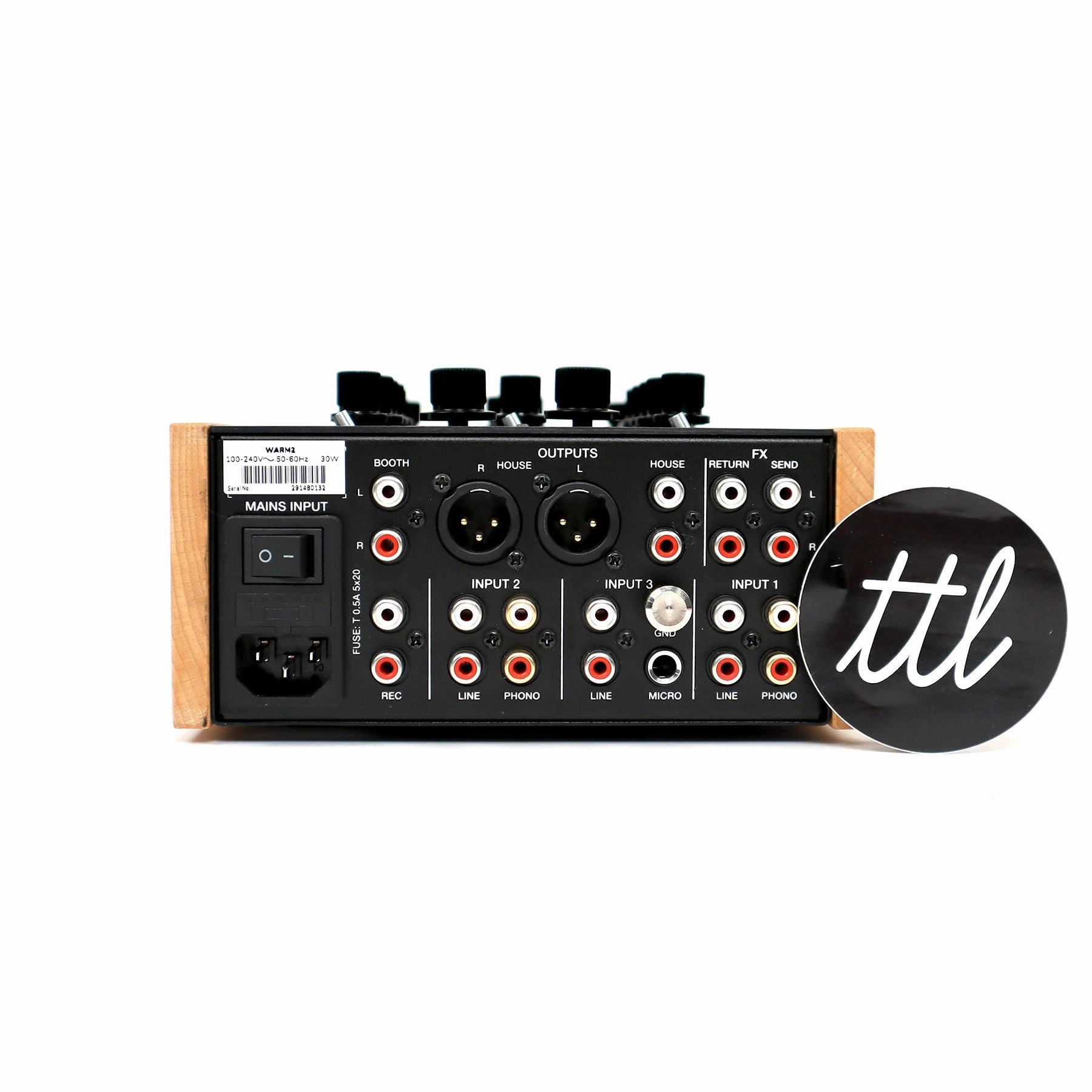 Ecler: WARM2 Two-Channel Analogue Rotary Mixer (Open Box Special)