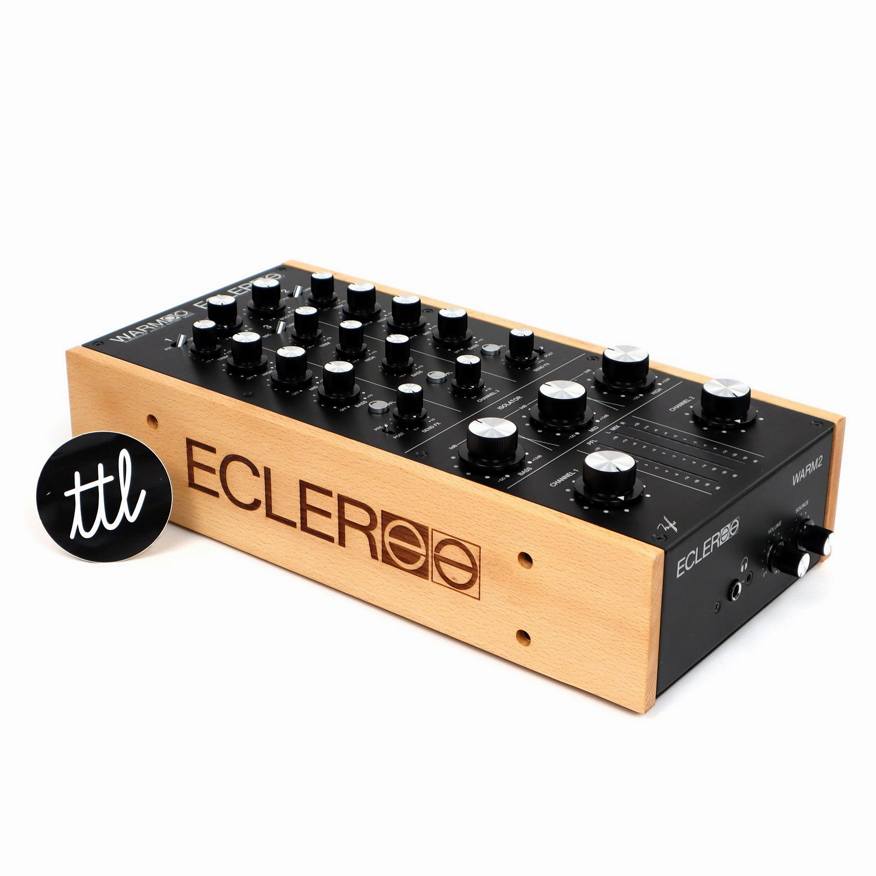 Ecler: WARM2 Two-Channel Analogue Rotary Mixer (Open Box Special)