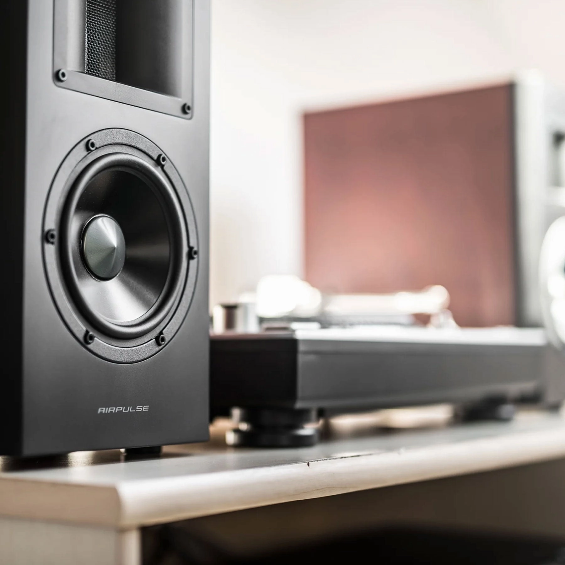 Edifier: Airpulse A200 Active Bookshelf Speakers w/ Bluetooth   FREE ST200 Stands