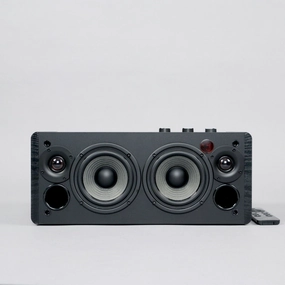 Edifier: D12 Stereo Speaker w/ Bluetooth - Black hi-fi DAC amp combo,hi-fi speaker impedance matcher,hi-fi RCA switch