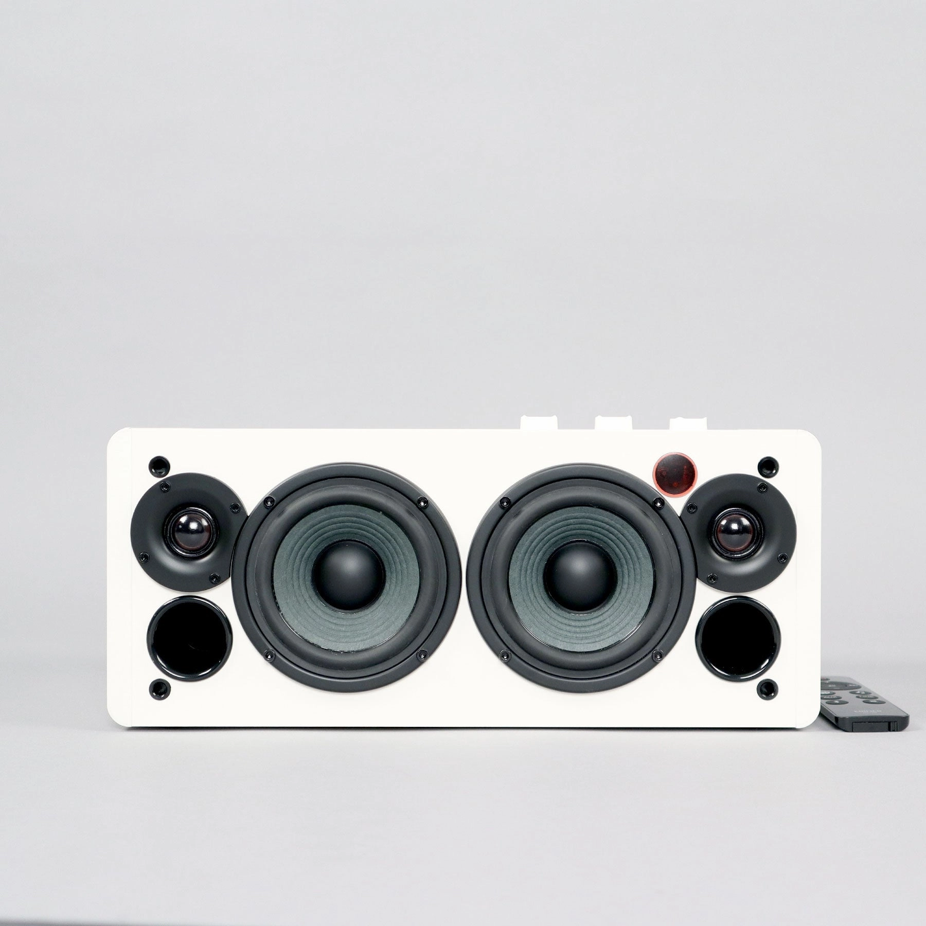 Edifier: D12 Stereo Speaker w/ Bluetooth - White hi-fi DAC amp combo,hi-fi speaker impedance matcher,hi-fi RCA switch
