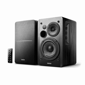 Edifier: R1280DB Powered Speakers w/ Bluetooth - Black (Open Box Special) hi-fi DAC amp combo,hi-fi speaker impedance matcher,hi-fi RCA switch