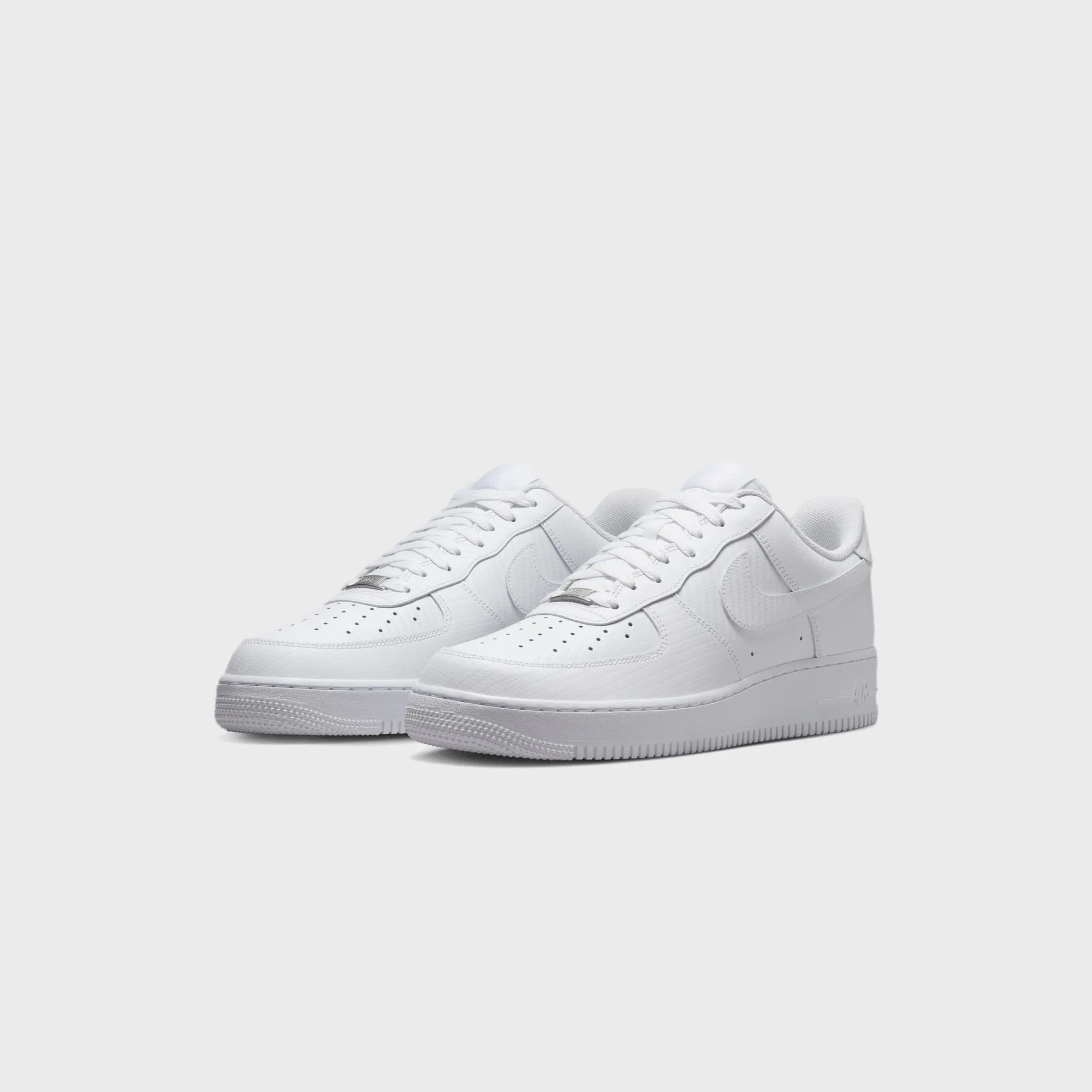 Nike Air Force 1 '07 Lv8 - Carbon Fiber White / White Footwear for the Fearless Budget Friendly