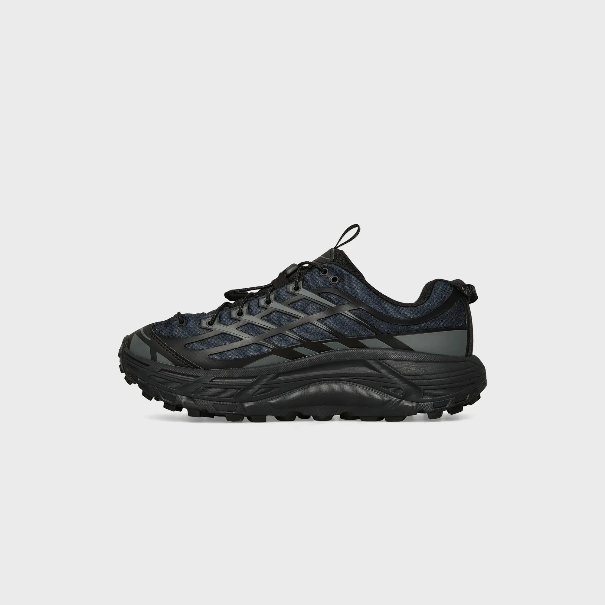 Holiday Sale Dare to Lead Hoka U Mafate Three2 Wordmark - Black / Outer Orbit