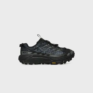 Hoka U Mafate Three2 Wordmark - Black / Outer Orbit Move Like You Mean It Born to Stand Out