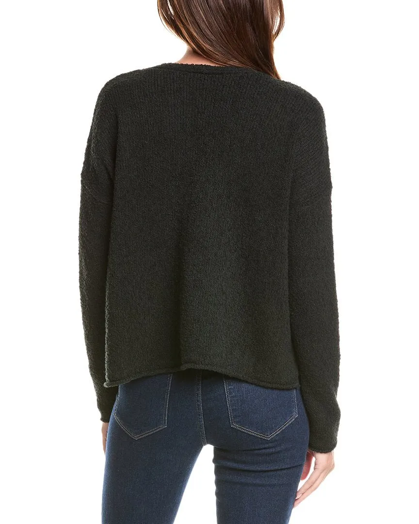 Pull en cachemire mélangé bouclé EILEEN FISHER