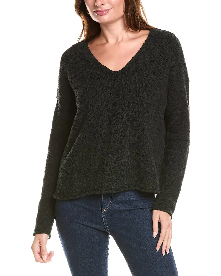 Pull en cachemire mélangé bouclé EILEEN FISHER
