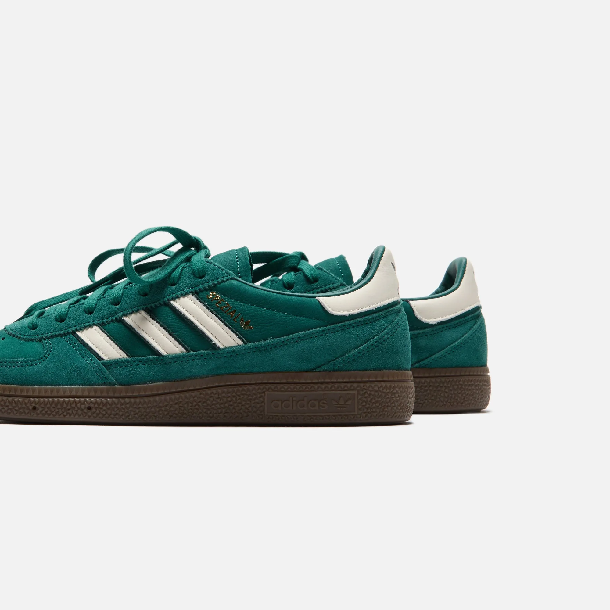 Breathable Panel Adidas Handball Spezial Wm - Noble Green / Off White / Green