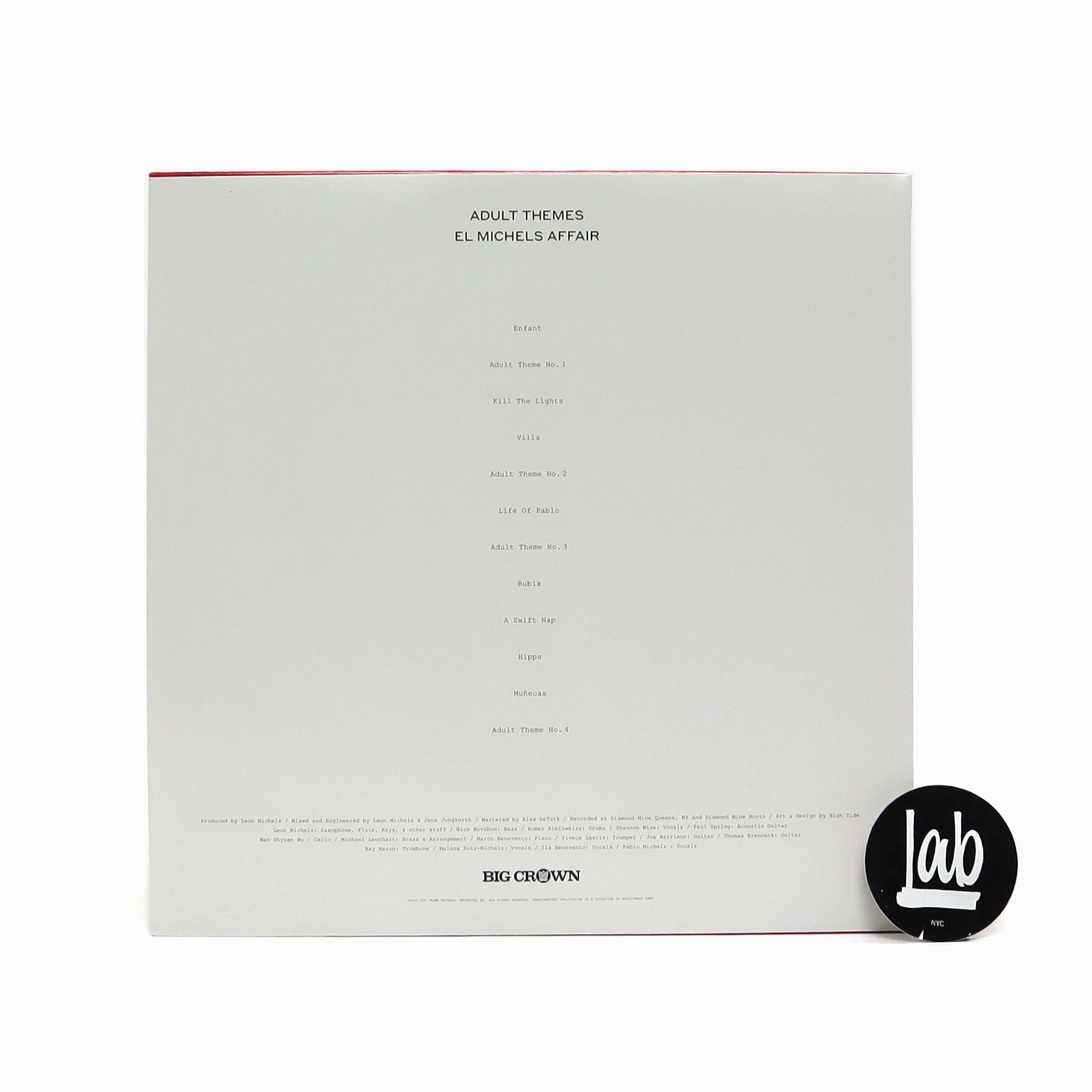 El Michels Affair: Adult Themes Vinyl LP