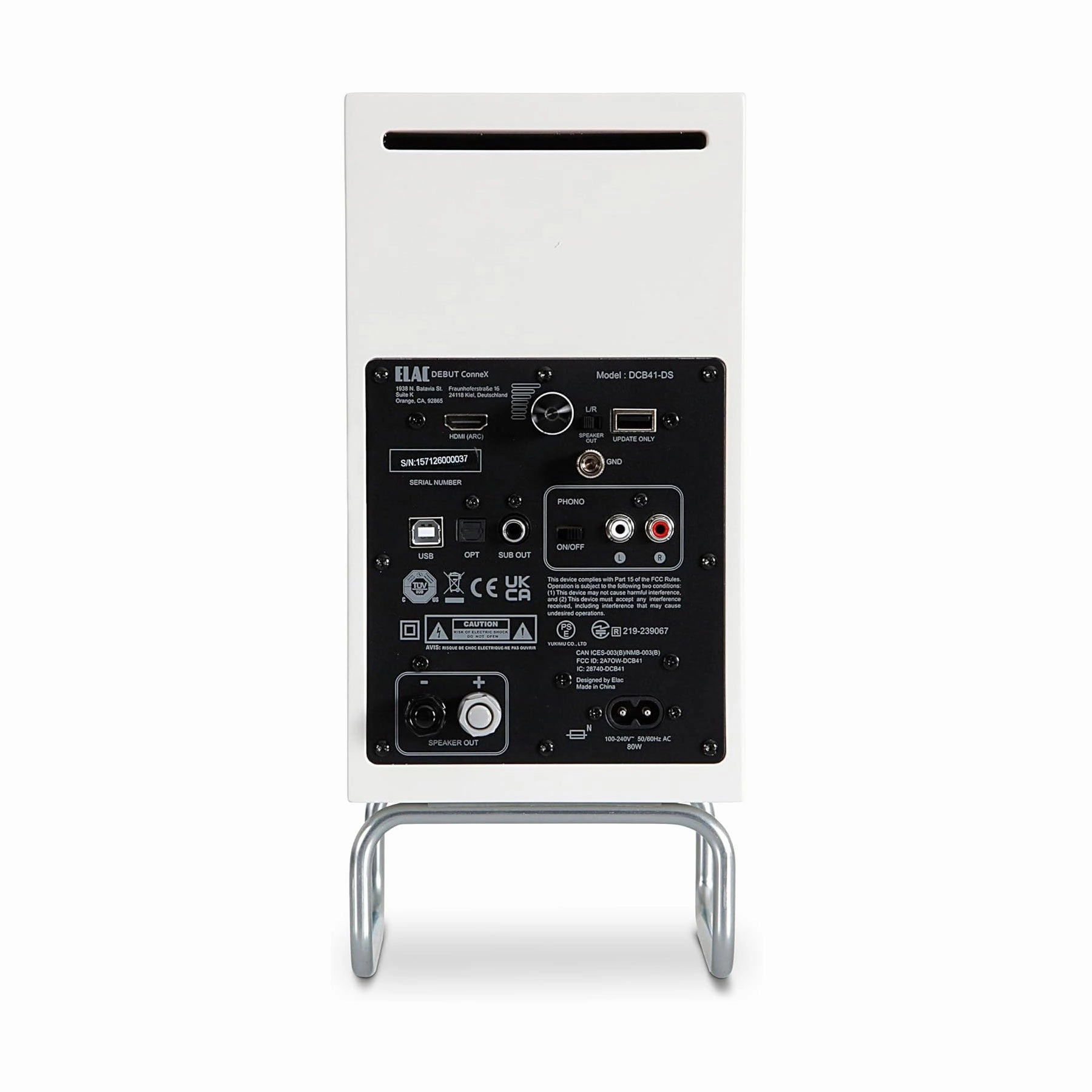 Elac: Debut ConneX Adsum Powered Speakers - Pair (DCB41-DS)