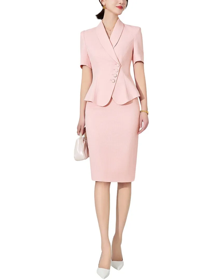 Ensemble Blazer et Jupe ELAINE 2 pièces