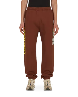 Comfort Ankle Band Forging Stone Age Sweatpants Brown