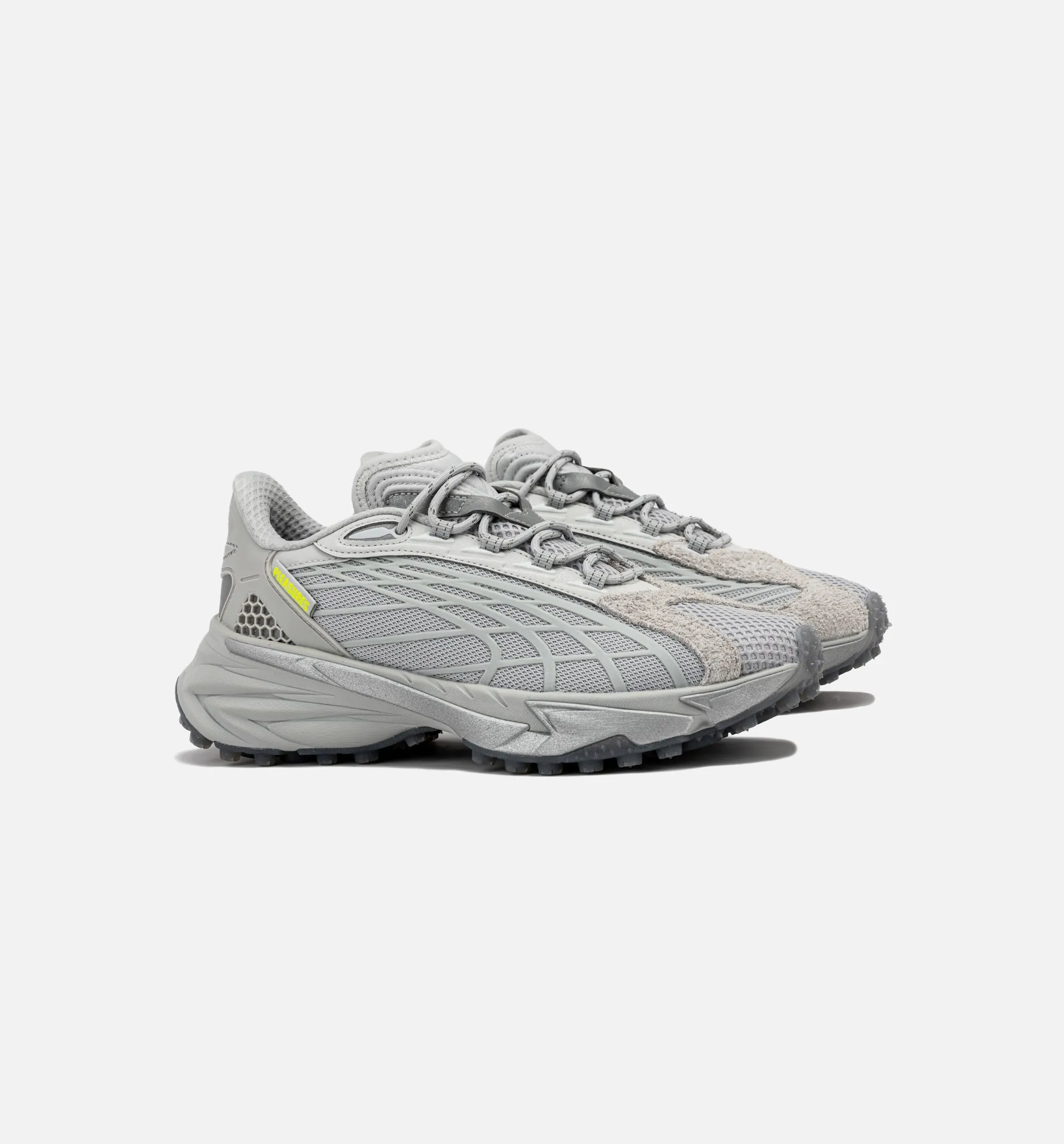 Foot Lime Tree Spirex Pleasures Mens Lifestyle Shoe - Glacial Grey/Cool Light Grey