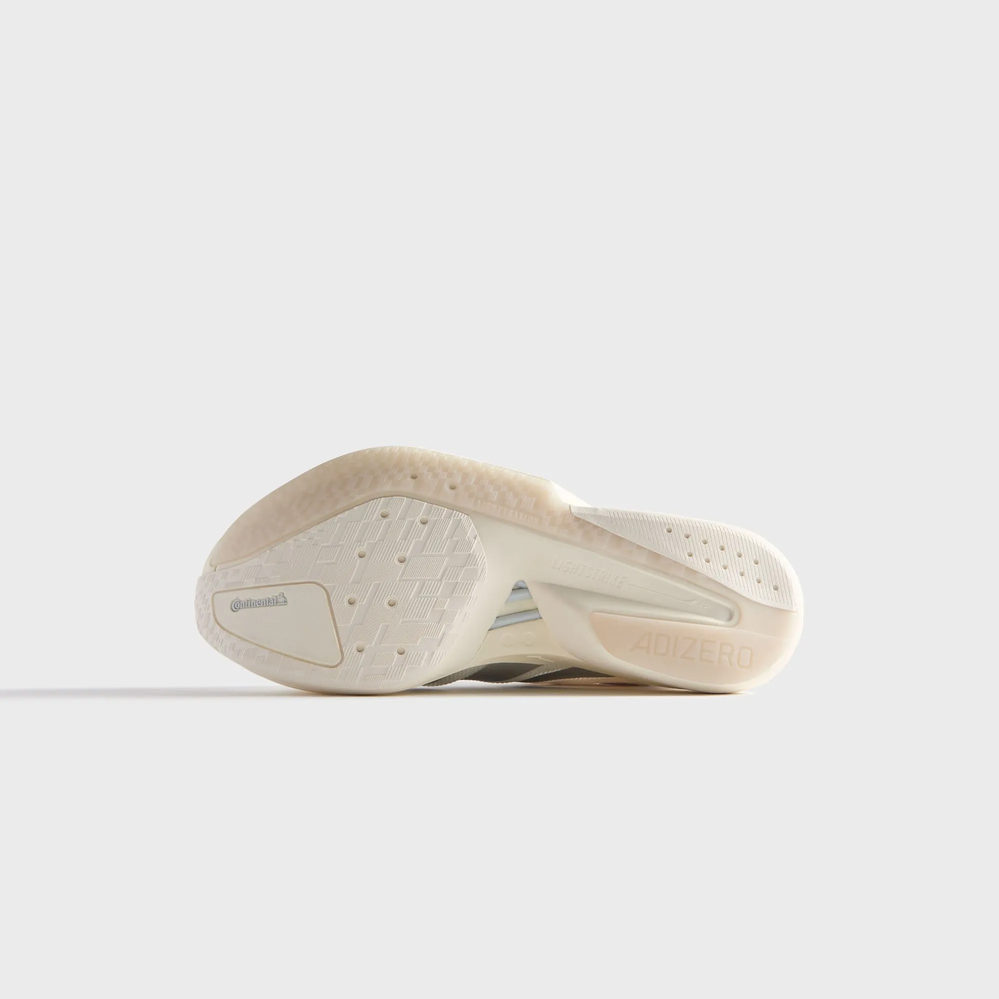 Kith For Adidas Adizero Boston 13 - White / Silver Metallic / Grey Breathable Straps Footwear