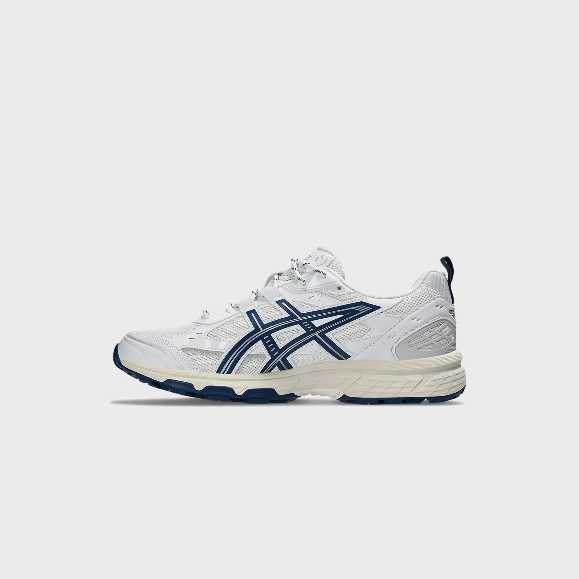 Asics Gel-Nunobiki - White / Independence Blue Ventilation Arrangement Soft Lycra