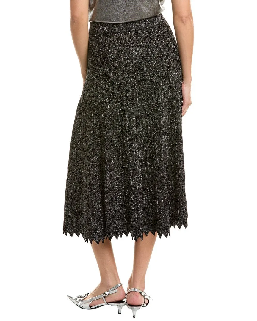 Jupe mi-longue en lurex Elie Tahari