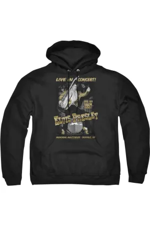 Pull-over à capuche pour adulte Elvis Presley Live In Buffalo