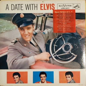Elvis Presley  A Date With Elvis - COLOURED LP  (Arrives in 4 Days) hi-fi headphone dock,hi-fi coaxial cable,hi-fi optical cable