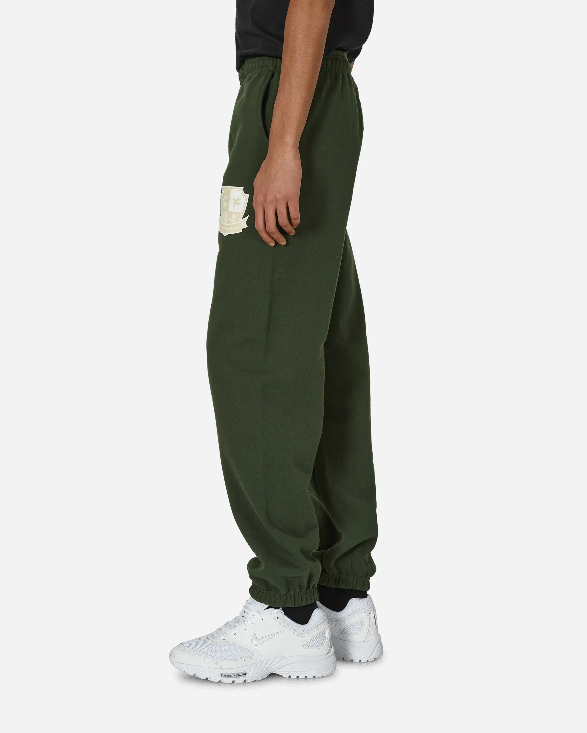 Zen Sweatpants Forest Elastic Waist Style Soft Hook-And-Eye Seams