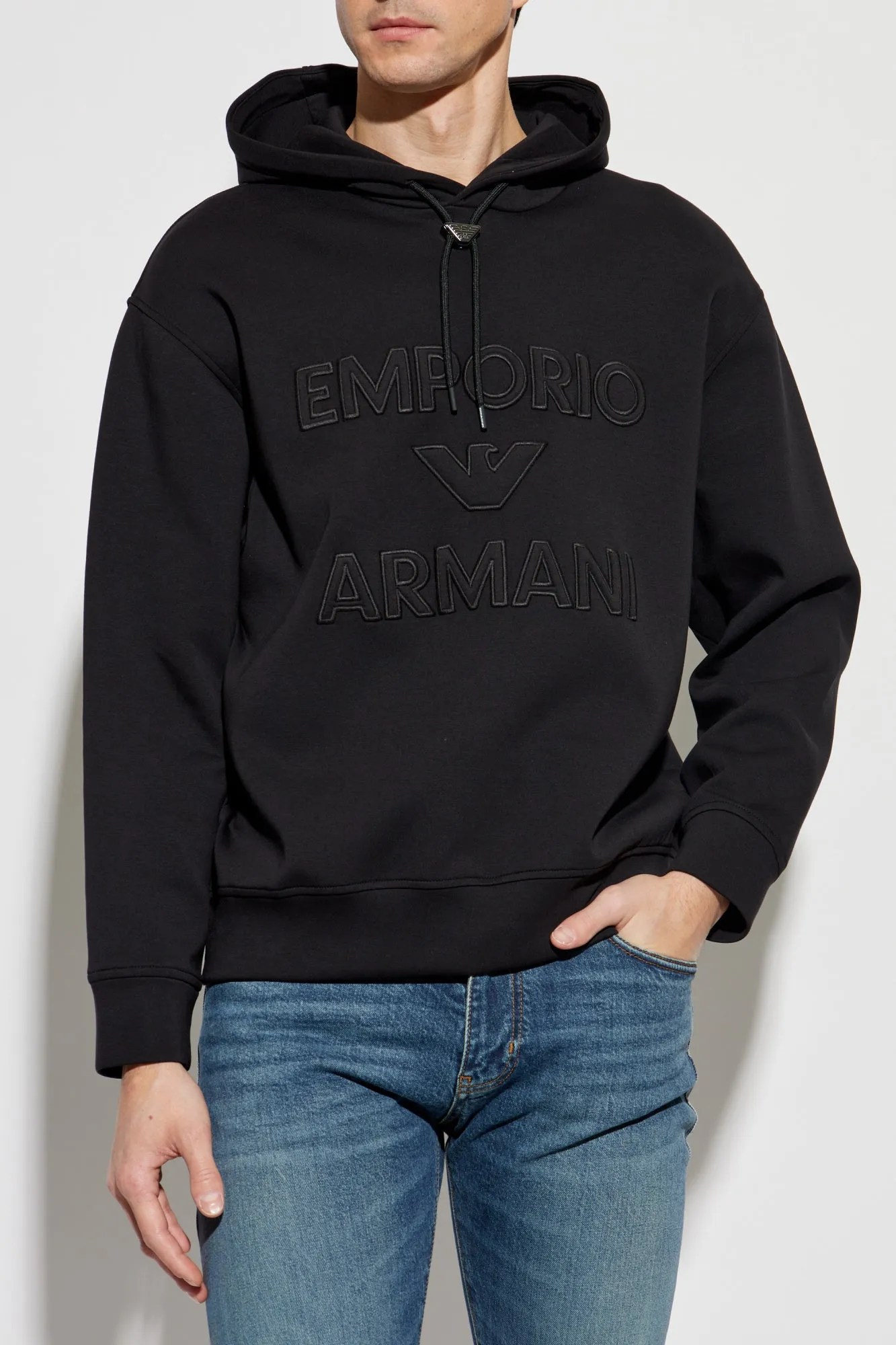 Sweat-shirt Emporio Armani de la Collection Durabilité