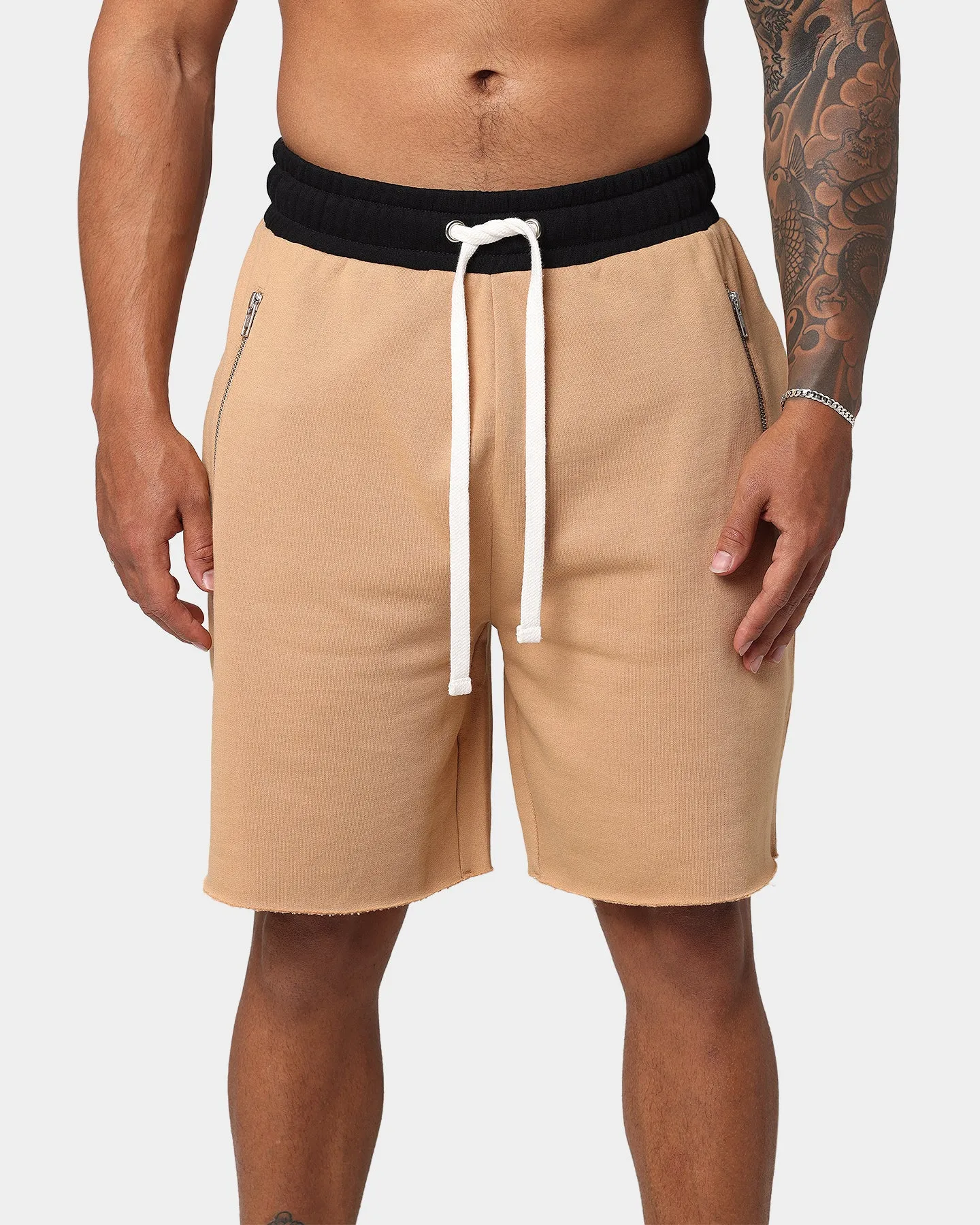 EN ES Shorts en Polaire Boulette Beige