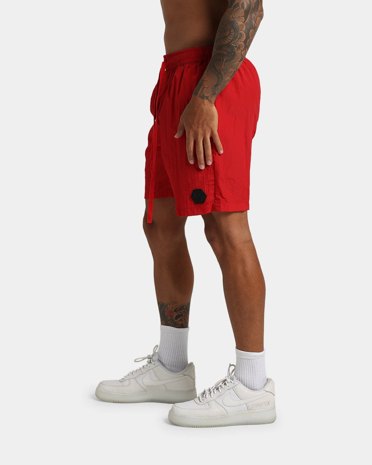 EN ES Short de plage Neptune Rouge