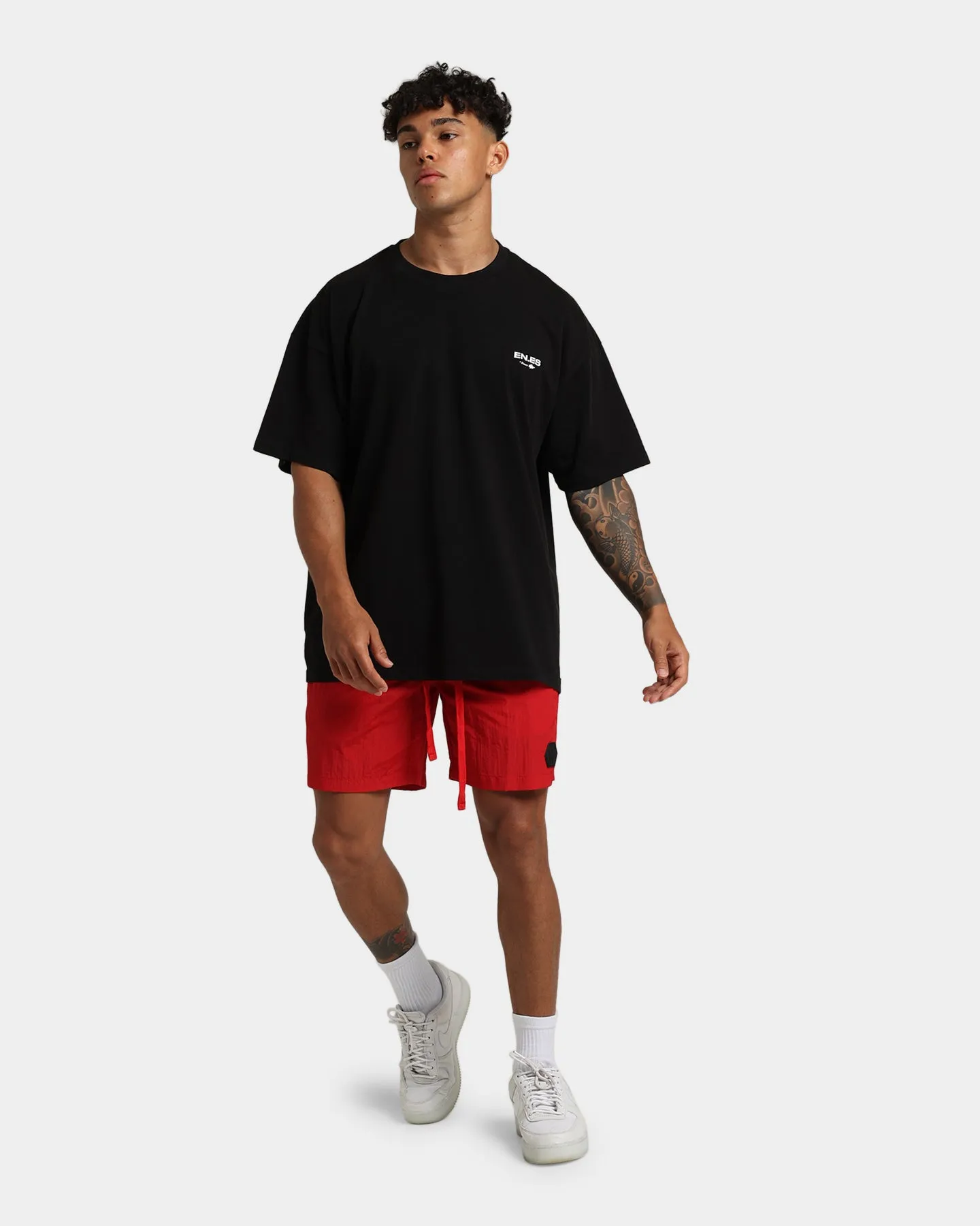 EN ES Short de plage Neptune Rouge