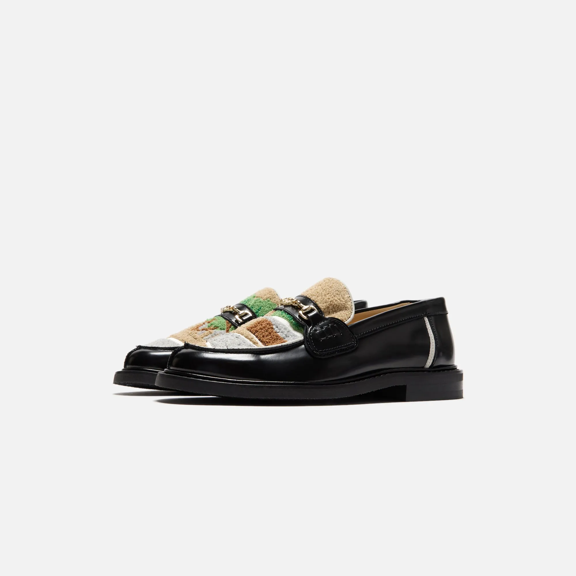 Filling Pieces Loafer - Pavillion Black Anti Microbial And Breathable Footbed Style