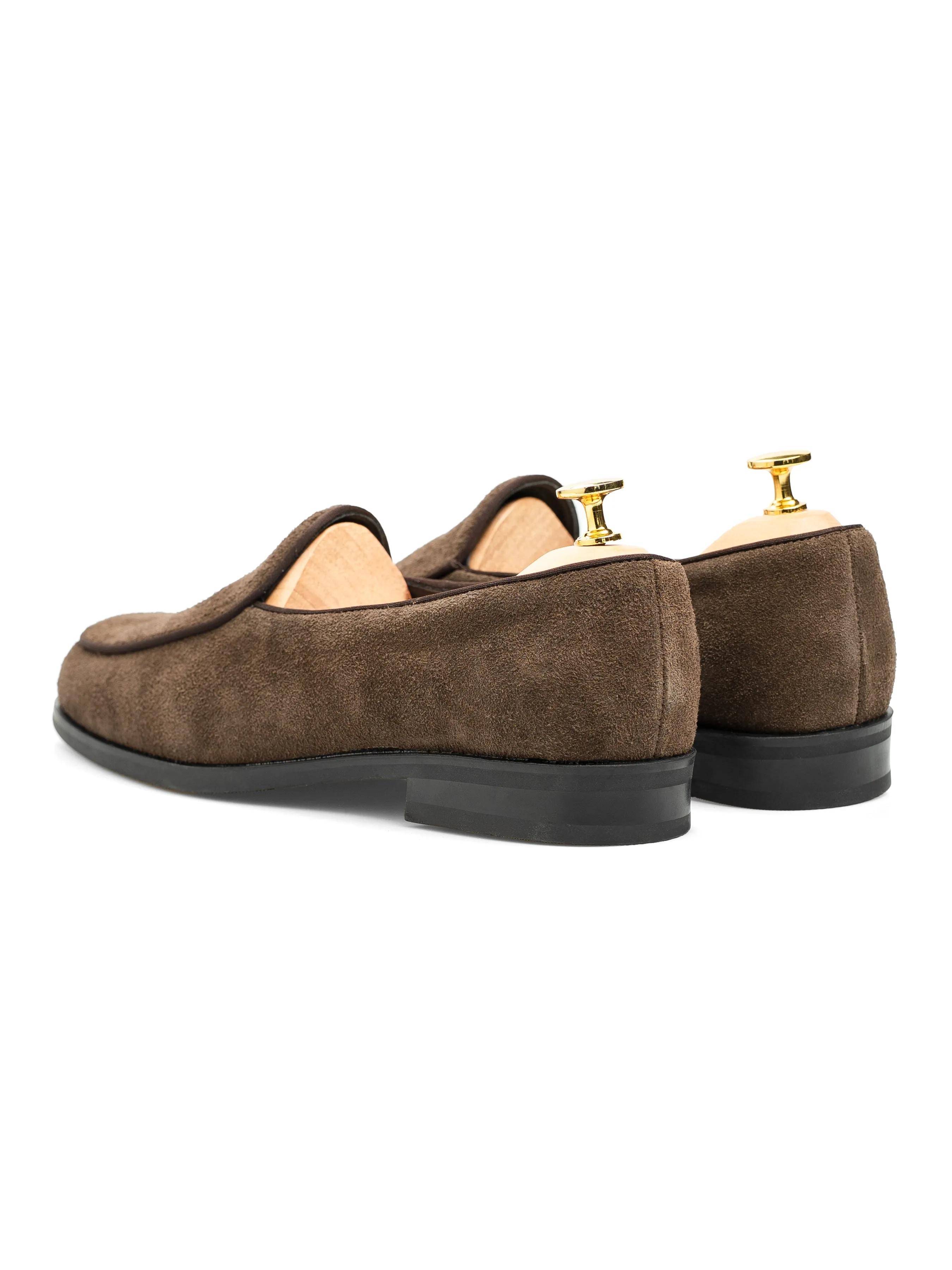 Black Friday Exclusive Engineered for Speed Belgian Loafer - Brown Suede Leather