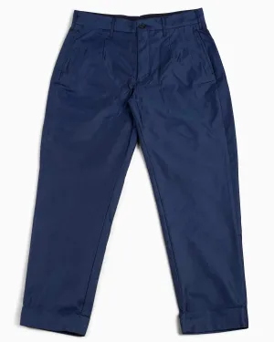 Engineered Garments Andover Pant Dark Navy Pc Iridescent Twill Long Length at Sleeve Cashmere