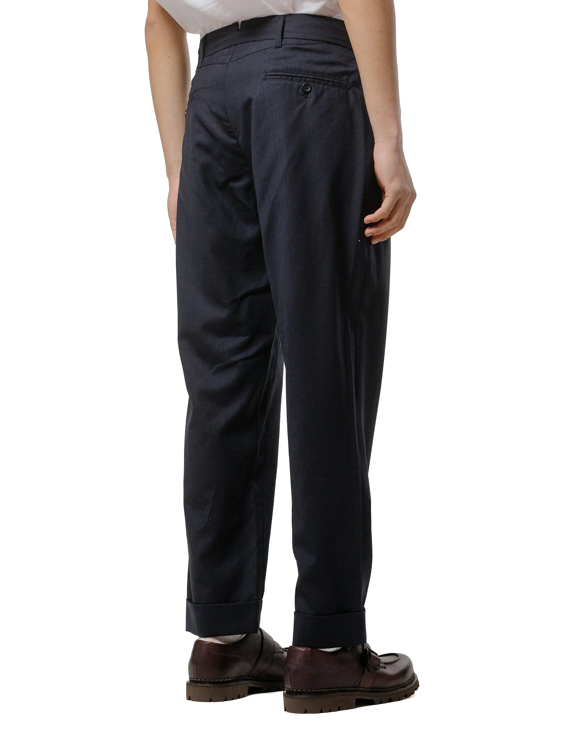Reinforced and Strong Engineered Garments Andover Pant Dark Navy Tropical Wool