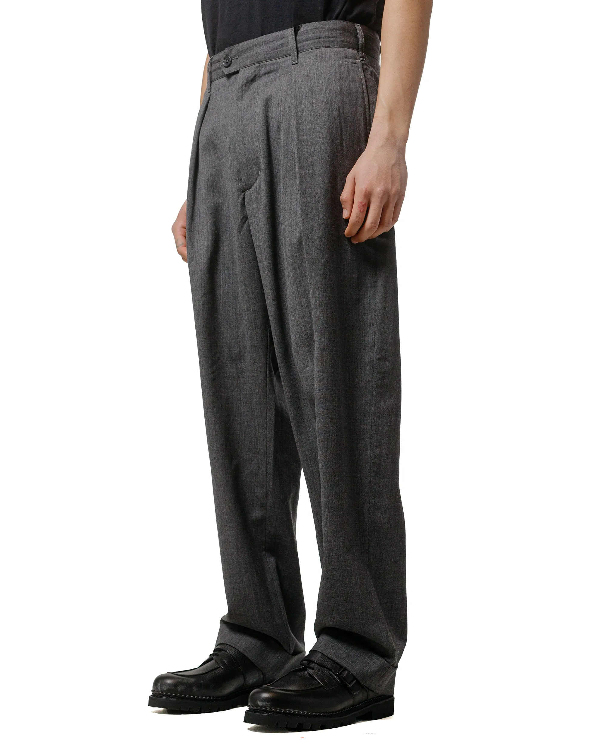 Engineered Garments Carlyle Pant Charcoal Tropical Wool Designer Brand