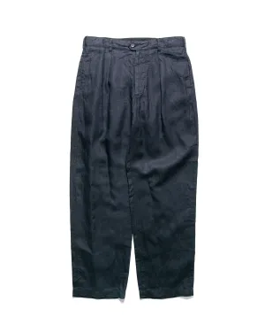 Engineered Garments Carlyle Pant Navy Linen Twill Love Faux - Rabbit