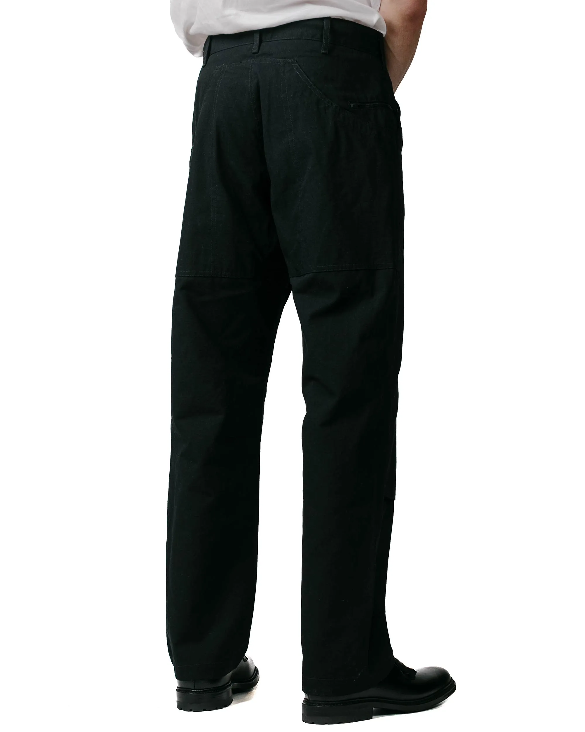Engineered Garments Climbing Pant Black Heavyweight Cotton Ripstop Straight Legs Index Hoodie Sports Bag Set