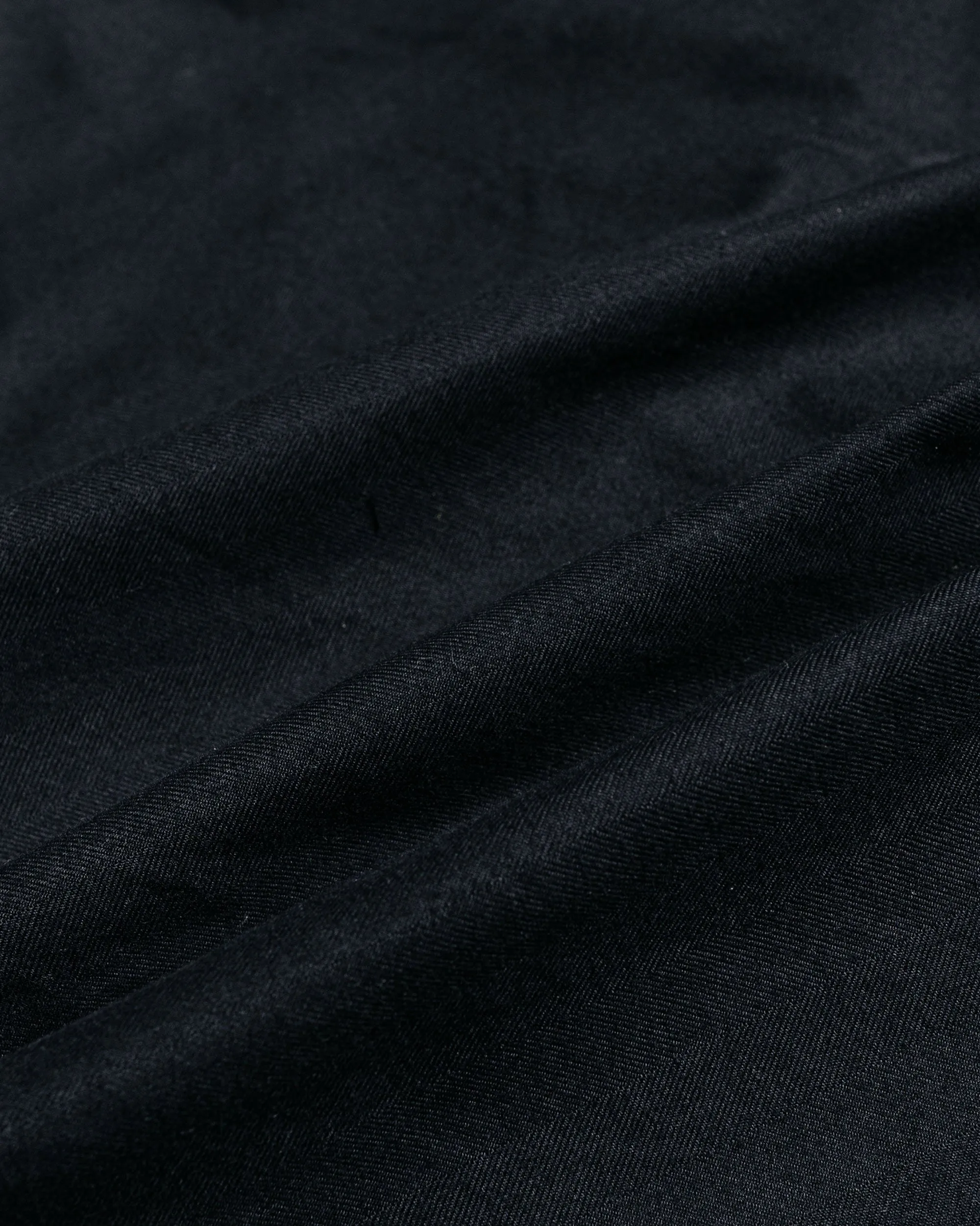 Engineered Garments Fatigue Pant Black Cotton Brushed Herringbone Comfortable Muddy Metal Shape