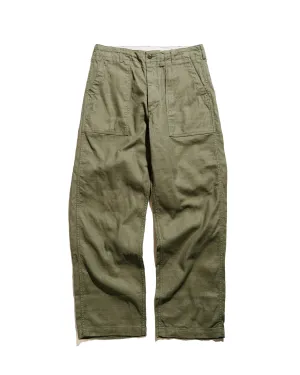 Engineered Garments Fatigue Pant Olive Cl Java Cloth Grooved