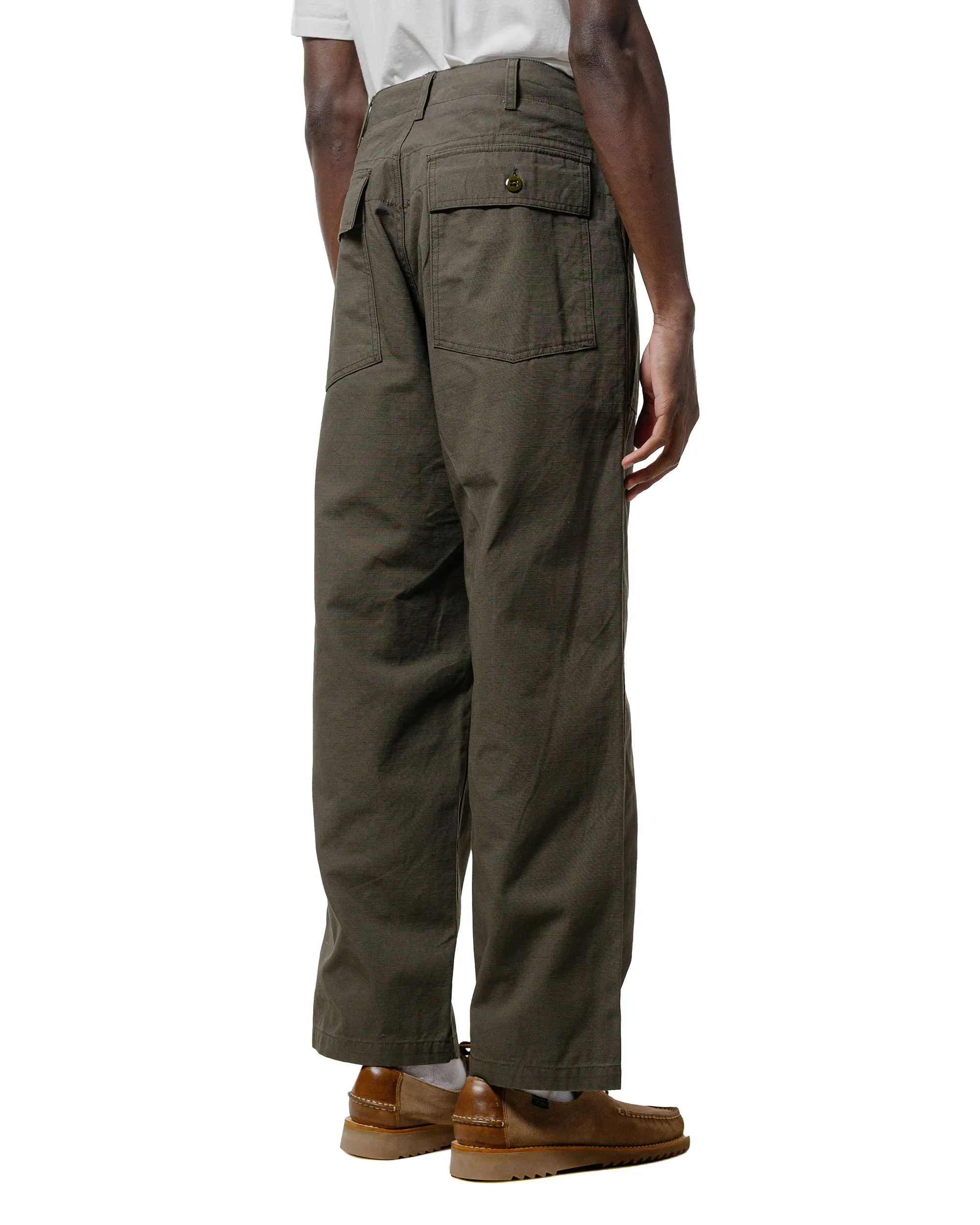 Moisture - Wicking Soft" Engineered Garments Fatigue Pant Olive Heavyweight Cotton Ripstop