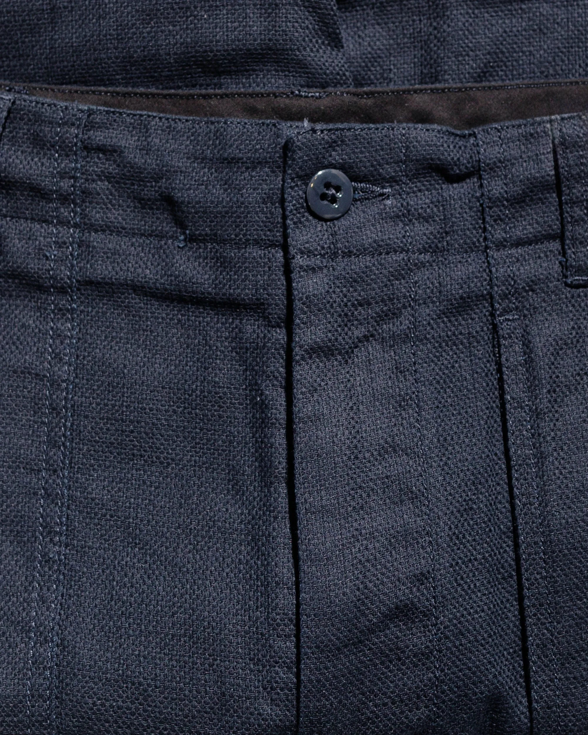 Engineered Garments Fatigue Short Dark Navy Cl Java Cloth Hypoallergenic Lining Design