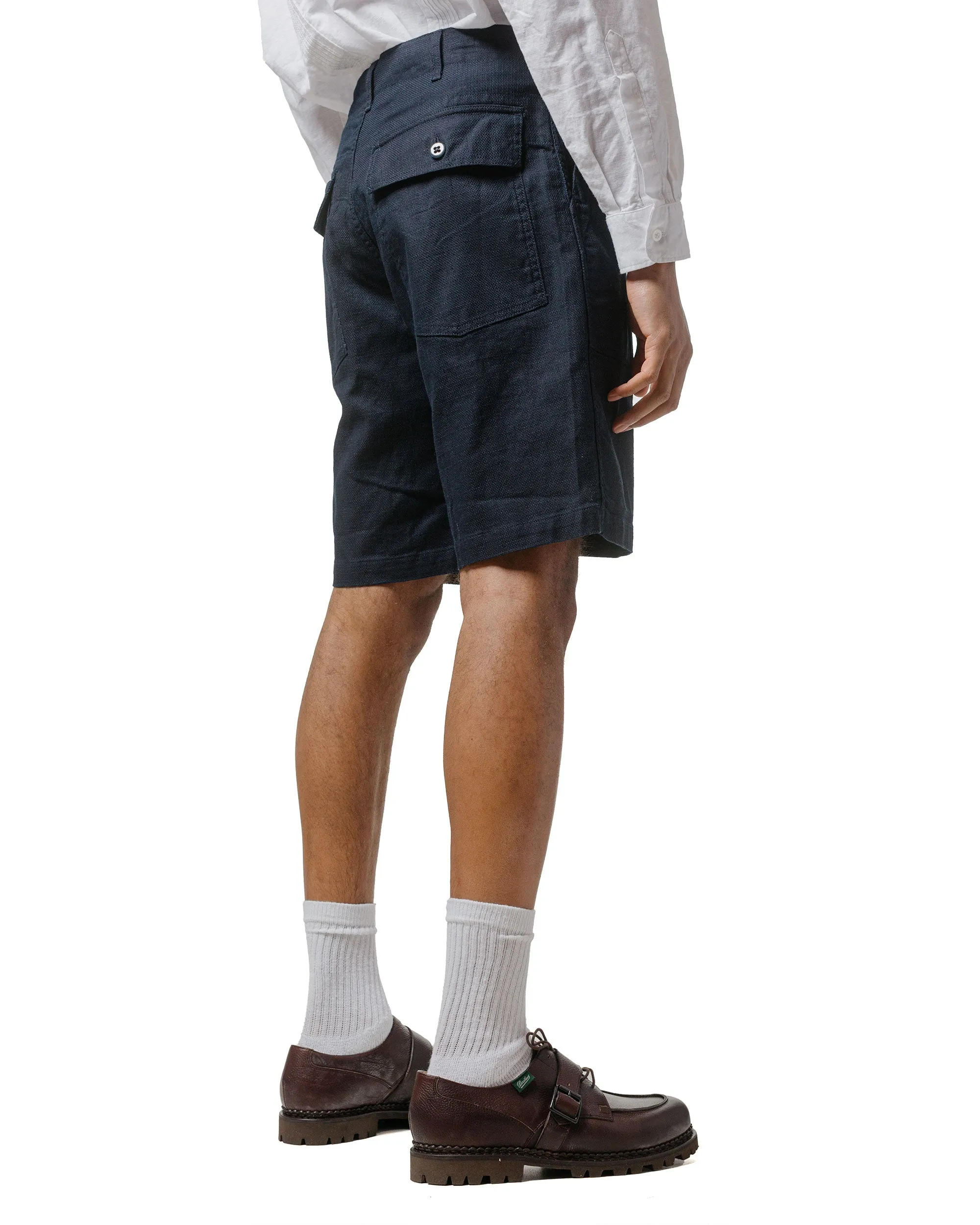 Enjoyable Sensation Colorful Acrylic Engineered Garments Fatigue Short Dark Navy Cl Java Cloth