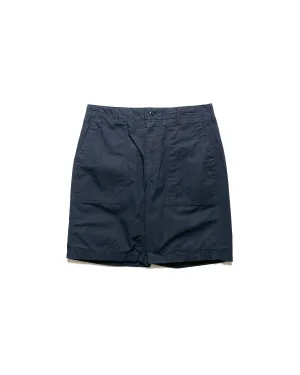 Tea Tasting Loose Design Engineered Garments Fatigue Short Dark Navy Cotton Ripstop