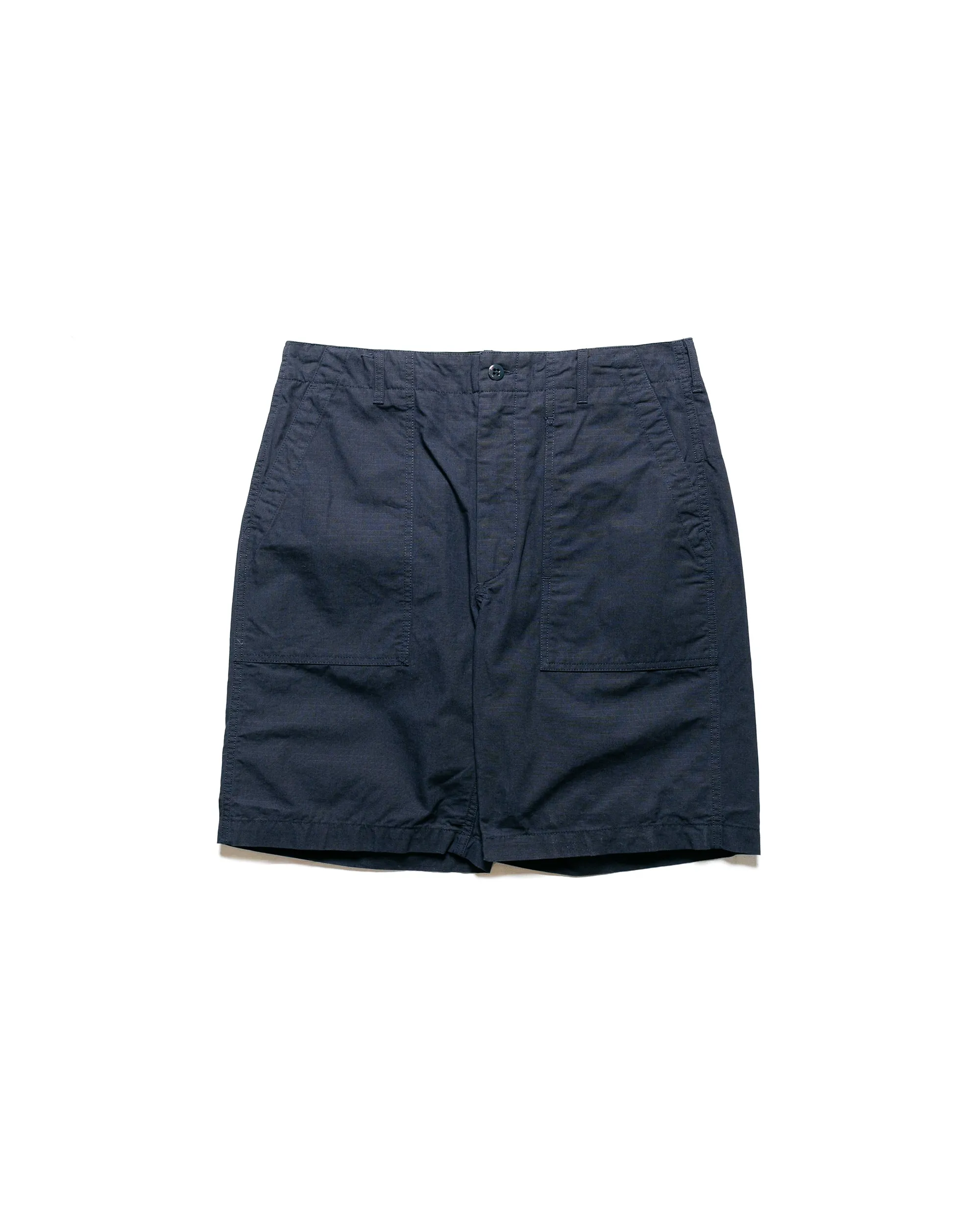 Tea Tasting Loose Design Engineered Garments Fatigue Short Dark Navy Cotton Ripstop